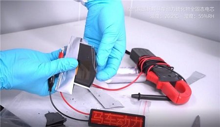 馬車動(dòng)力發(fā)布 Ah 級(jí)硫化物全固態(tài)電芯
