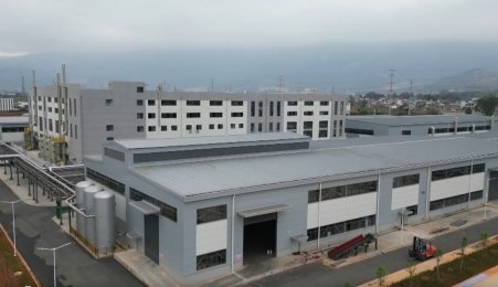 個舊圣比和鋰電池正極關鍵材料生產基地項目試生產